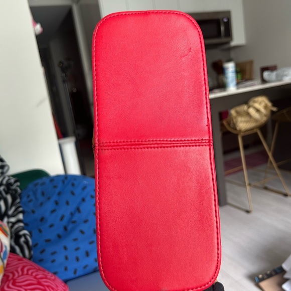 Striped Red and Orange Women's Bag - Picture 6 of 6